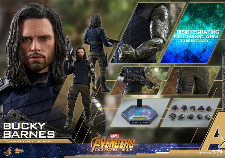 HT 1/6 MMS509 Avengers 3 Infinity War Winter Soldier 3.0 Action Figure