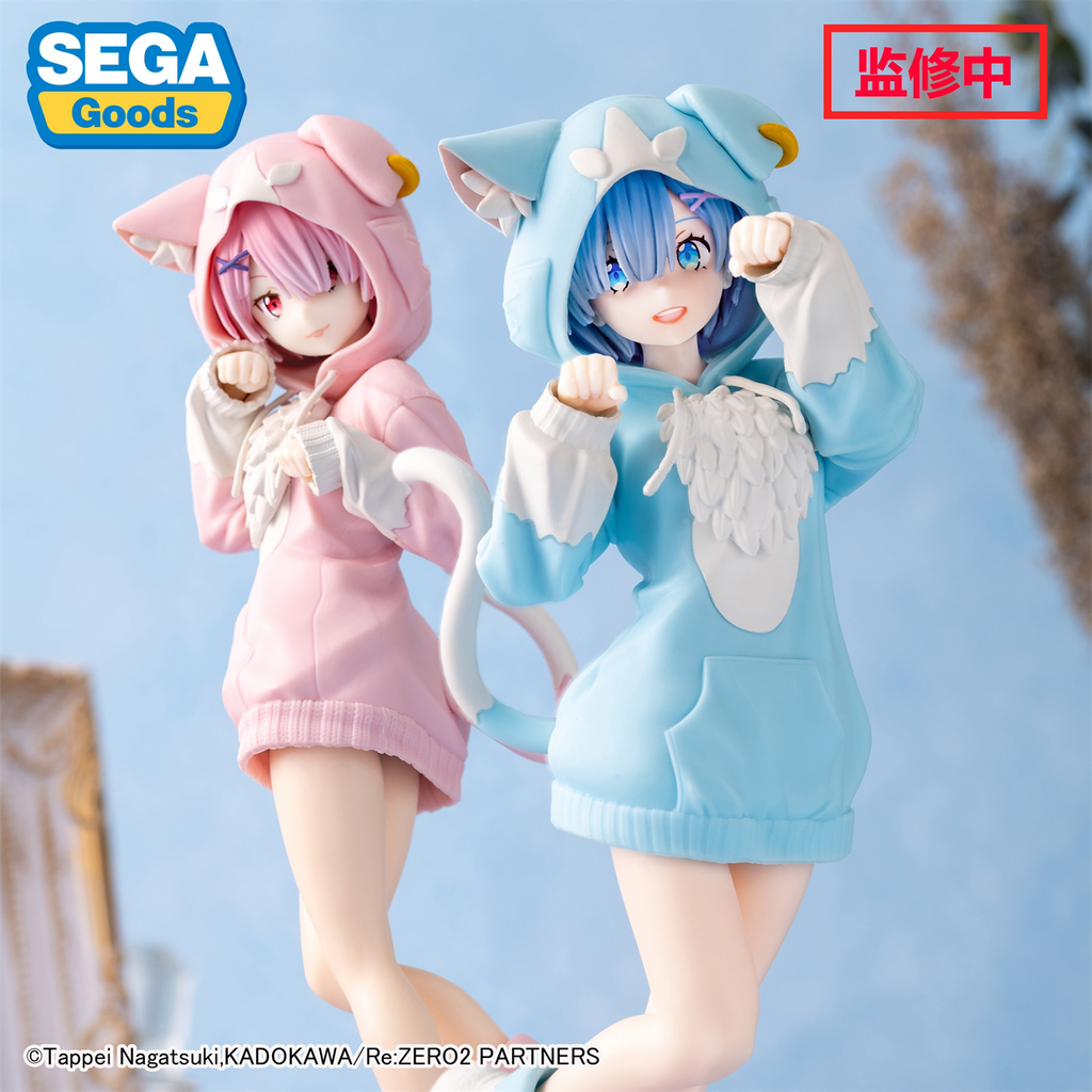 Ram & Rem Re:Zero Rem Puck (Alternate Color Version) Prize Figure
