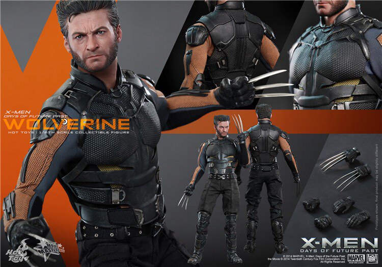 HOTTOYS HT MMS264 X-Men Days of Future Past Wolverine 4.0 Hugh Jackman Modell Actionfigur