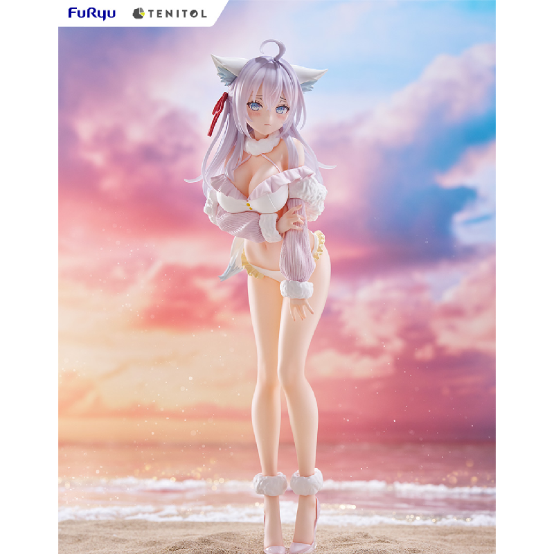 In-stock FuRyu TENITOL TALL figure of Ellie the fox girl, who whispers in Russian.