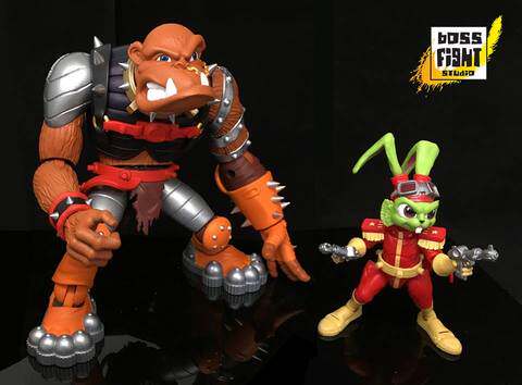 BFS Deluxe Series Double-Headed Sculpt 10-Zoll Berserker Pablo Actionfigur