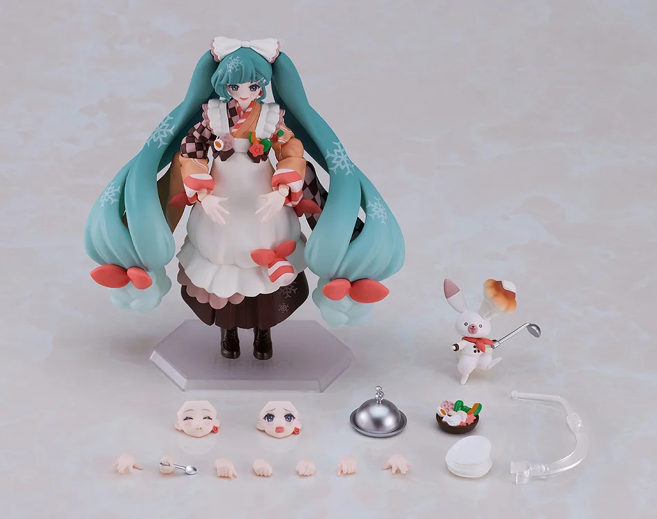 MF figma EX-068 Hatsune Miku: Snow Miku â€“ Winter Gourmet (Articulated Figure)