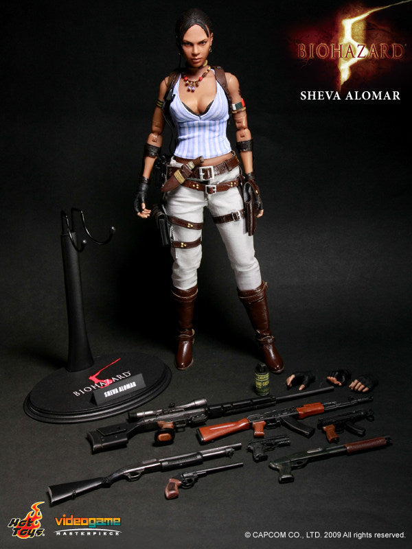 HT HOTTOYS 1/6 Sheva Resident Evil 5 BIOHAZARD 5 Heldin Boss Actionfigur