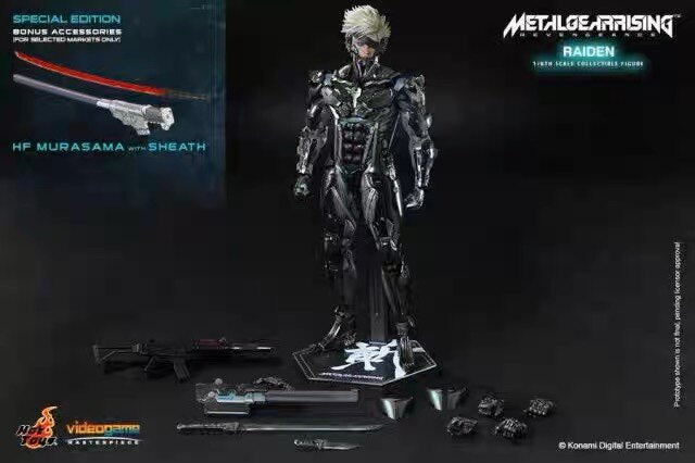 HT VGM17 1:6 Metal Gear Rising: Revengeance Raiden action figure
