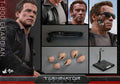 HOTTOYS MMS307 Terminator 5 Genisys T800 Alte Version Arnold Zweikopfskulptur Actionfigur
