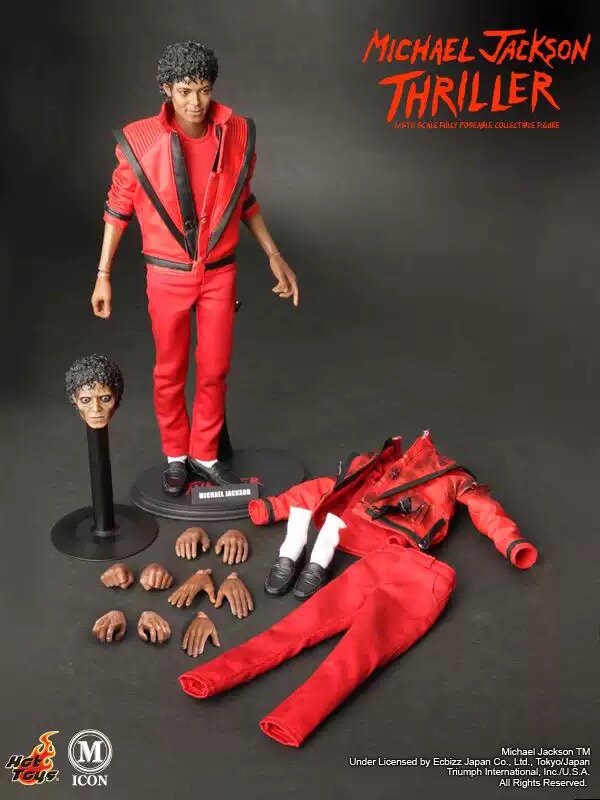 HotToys 1:6 MIS09 Michael Jackson Thriller Michael Jackson Actionfigur