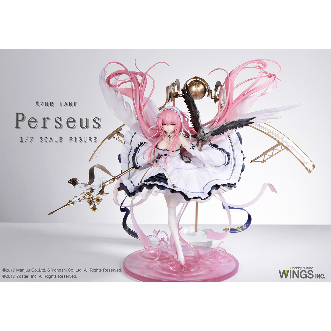 In-stock Wingsinc Azur Lane Perseus figure, collectible toy, limited edition gift.