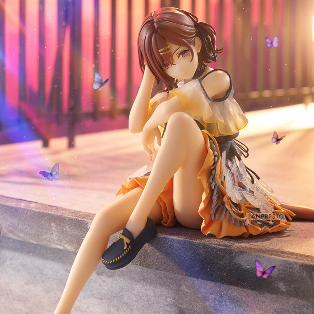 In-stock 19cm Idolmaster Shiny Colors Higuchi Madoka prize figure.