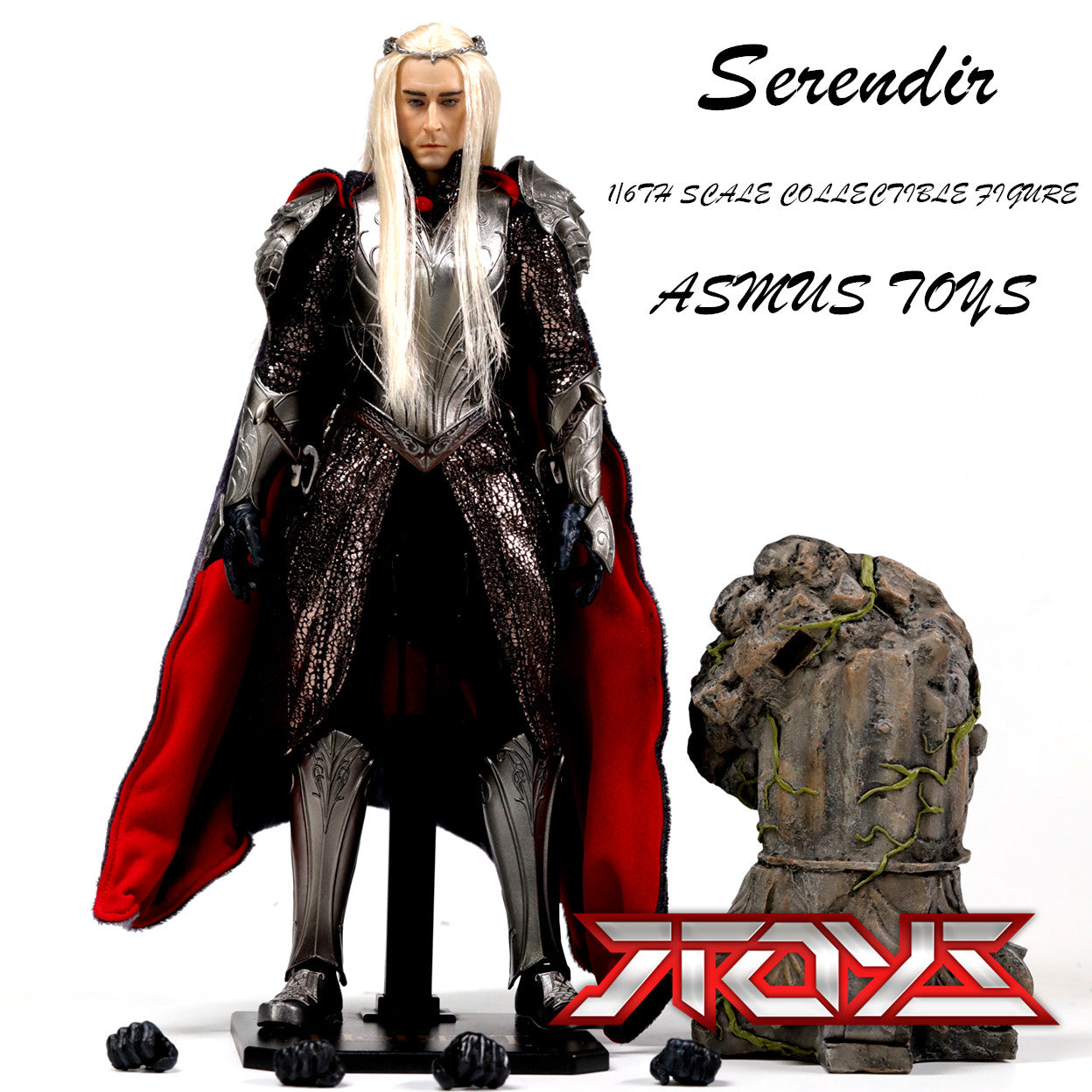 Asmus Toys 1/6 Der Herr der Ringe Thranduil Elfenkönig Lipace bewegliche Figur