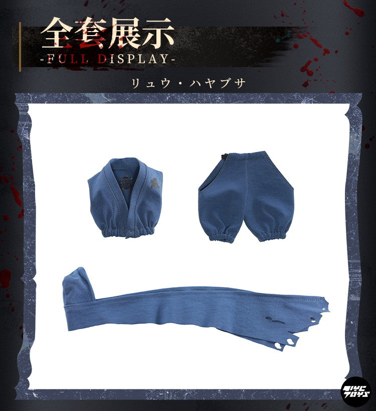 „Zero Point Solitary Shadow“ – Original Kleidung aus chinesischem Ninja-Stoff (Figuren nicht enthalten)