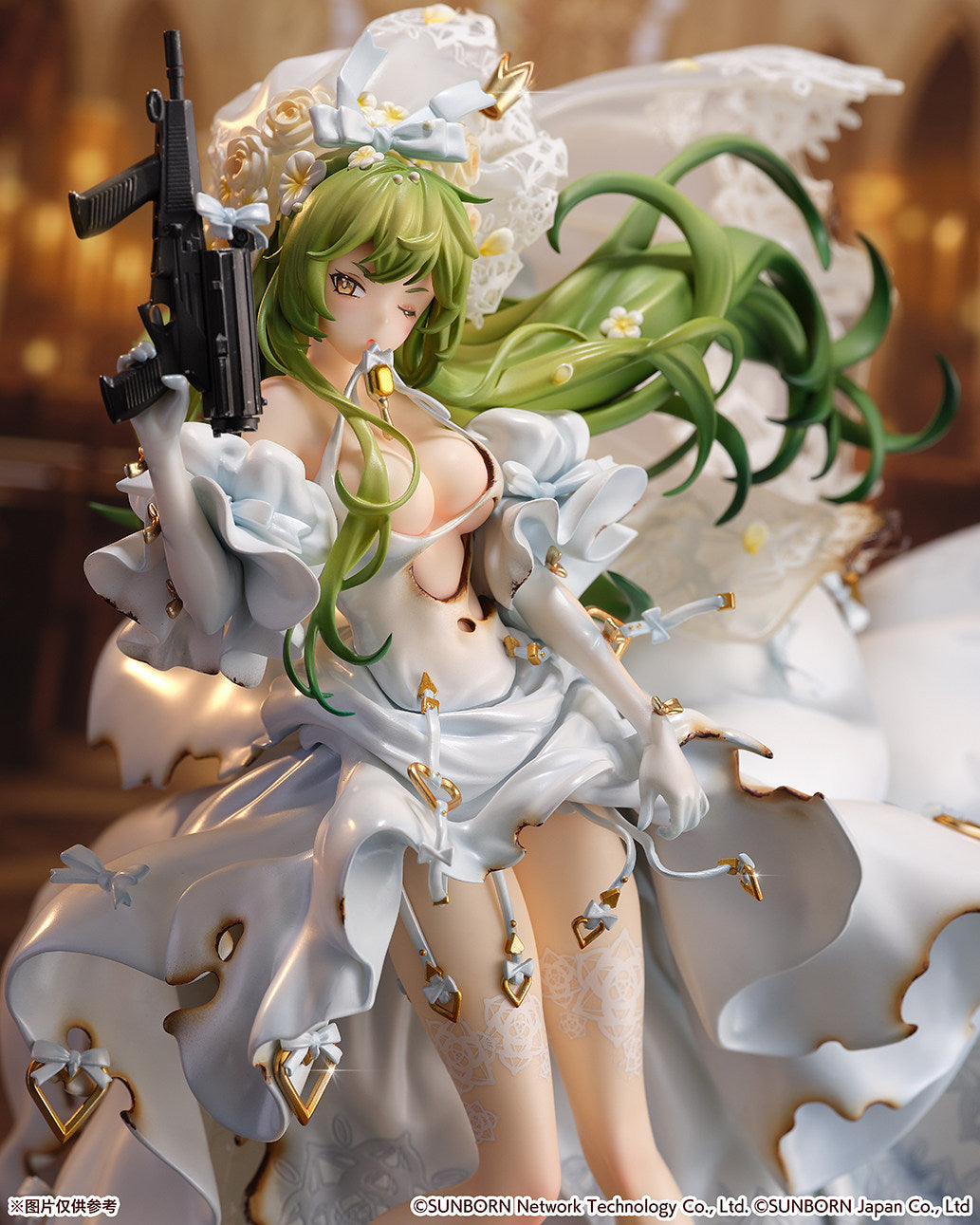 SSF Girls' Frontline M950A Willow Warbler and Rose Ver. Figure