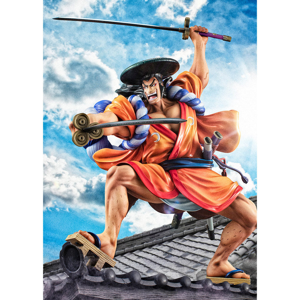 MegaHouse POP One Piece Kozuki Oden Figure with Bonus Features
