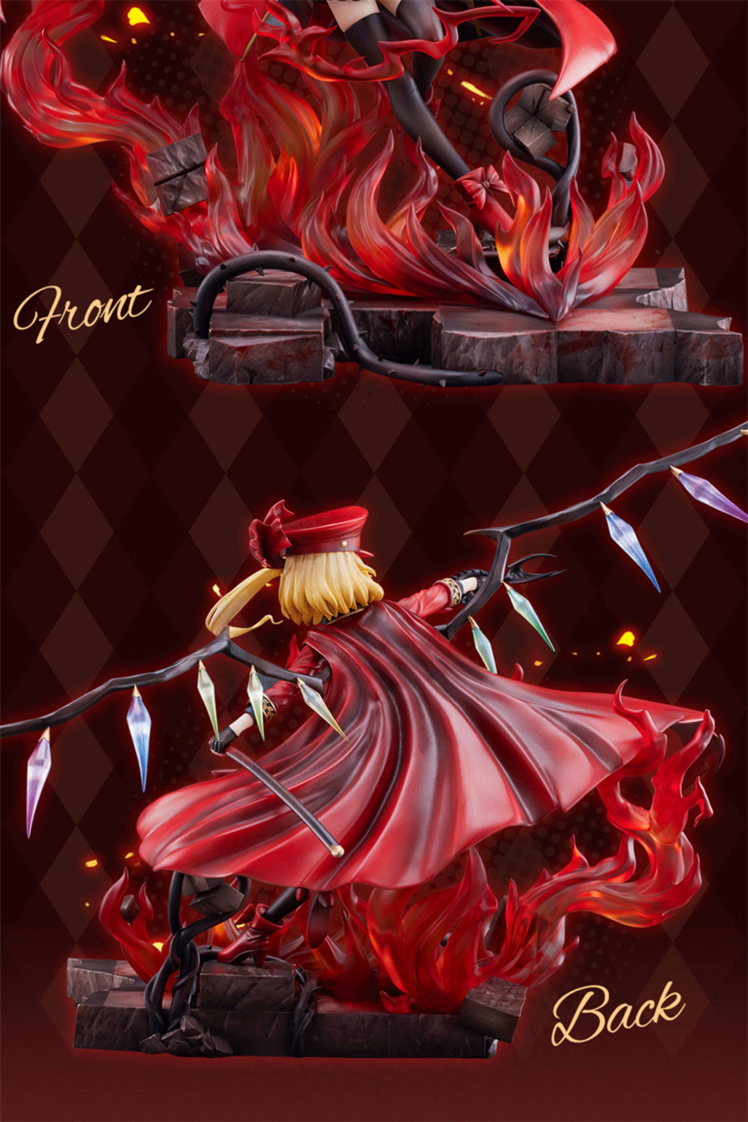 40cm RaiseDream Touhou Project Flandre Luscaret 1/6 Scale Figure