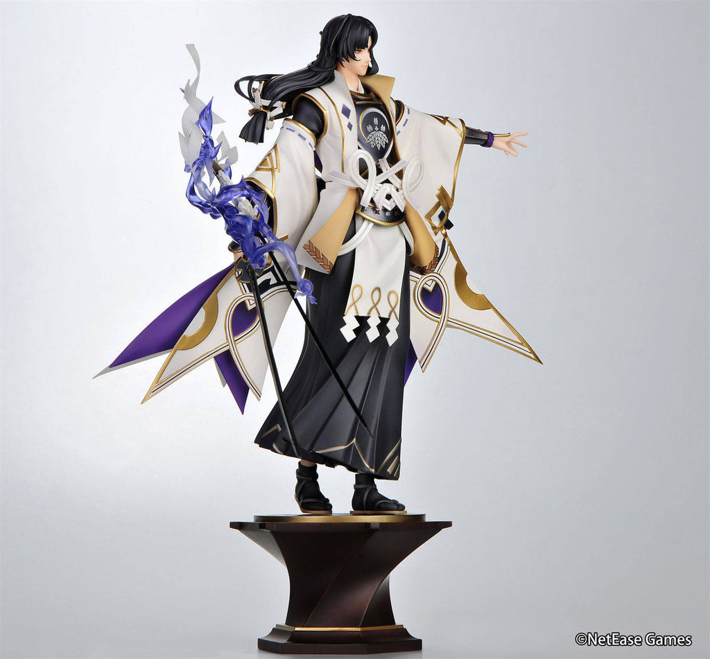 Twin Wings Studio Onmyoji Onikiri Frostwind White Hibiscus ver. Figure Desktop Ornament