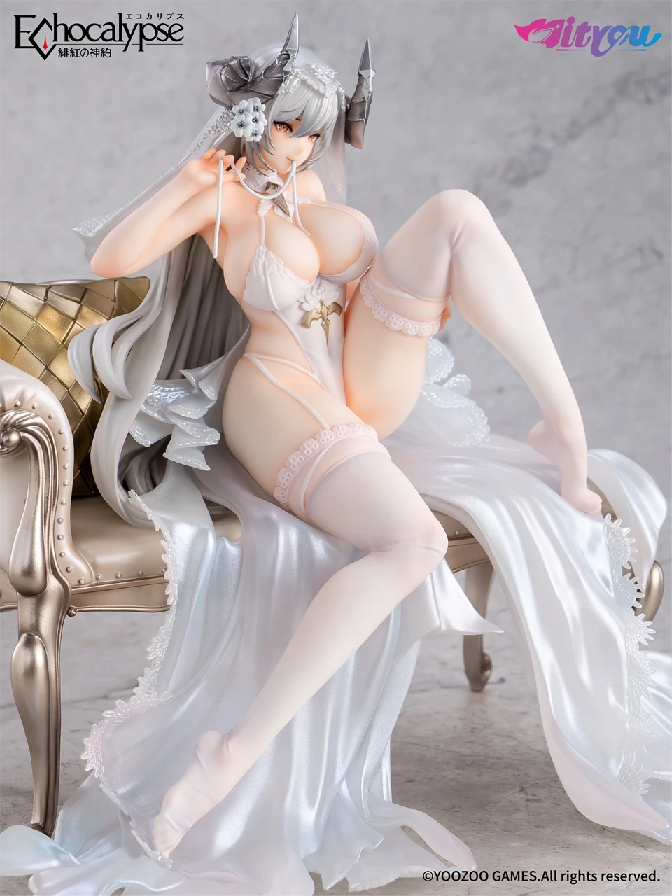 Mityou Crimson Echoes Lilith Pure White Vow 1/7 Scale Limited Edition Figure