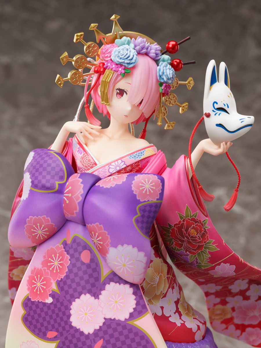 F:NEX Re:Zero - Ram, Courtesan Figure with Bonus