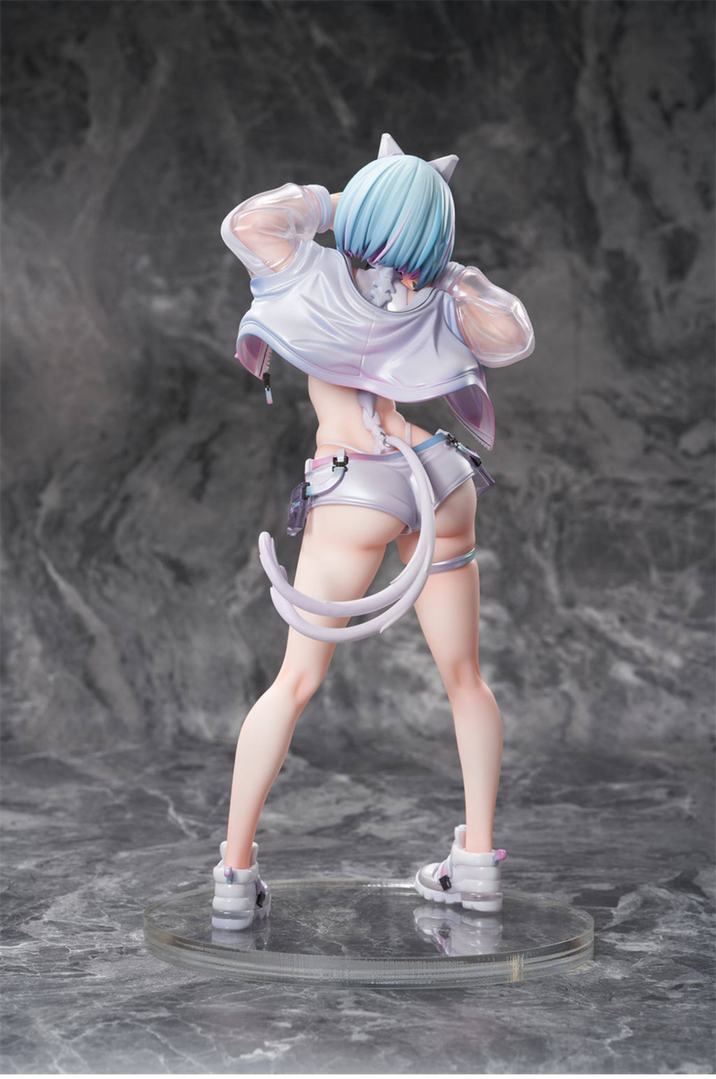 Bibi Buttons T-TRACK Original Artwork Near-Future Nekomatsuri MIU Figure