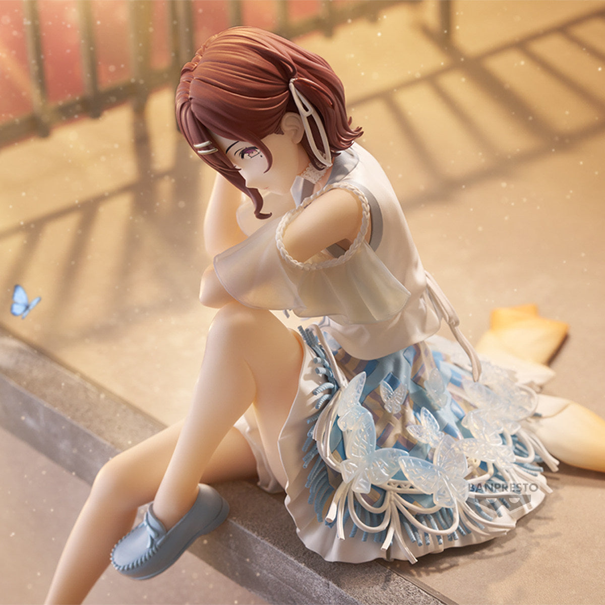 In-stock 19cm Idolmaster Shiny Colors Higuchi Madoka prize figure.