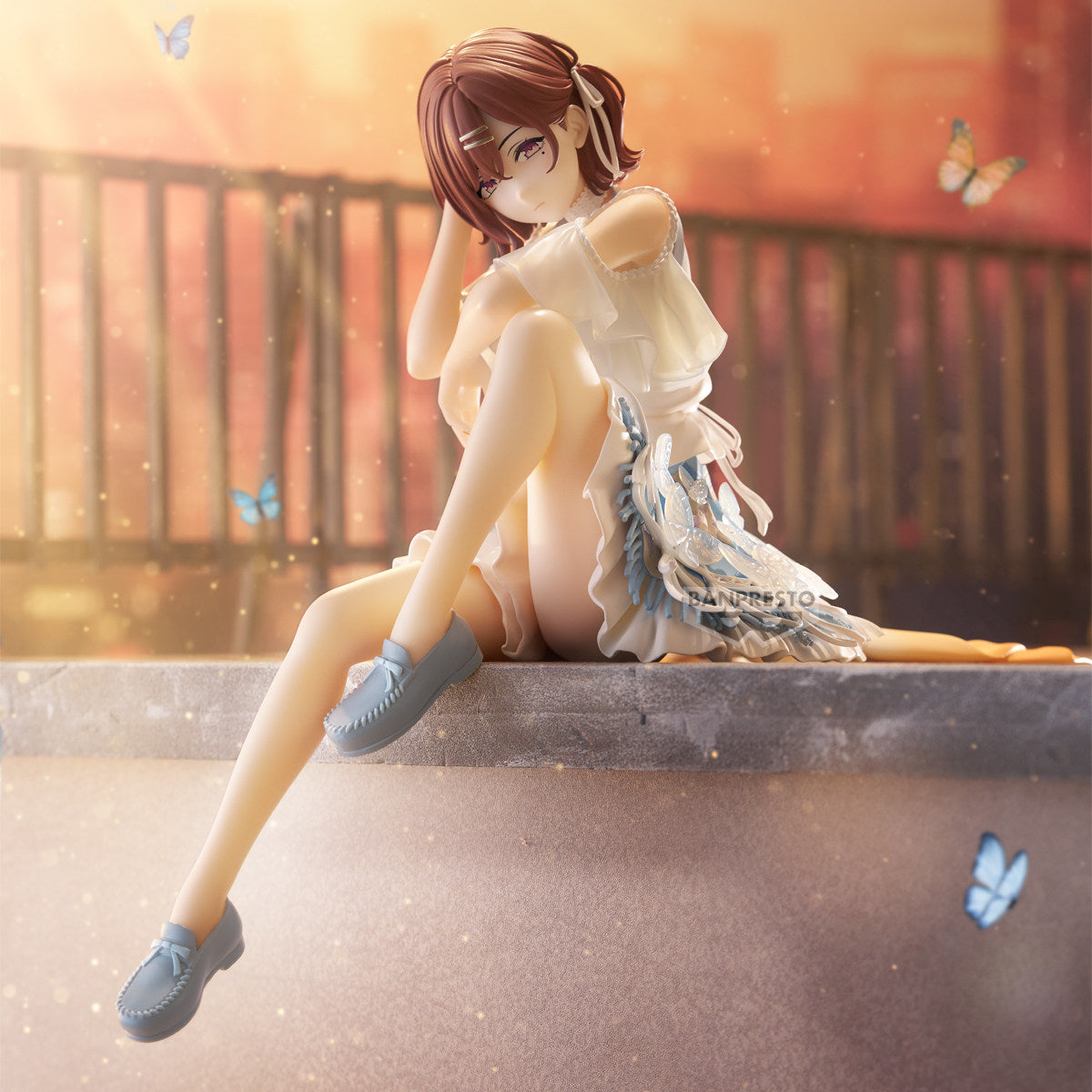 In-stock 19cm Idolmaster Shiny Colors Higuchi Madoka prize figure.