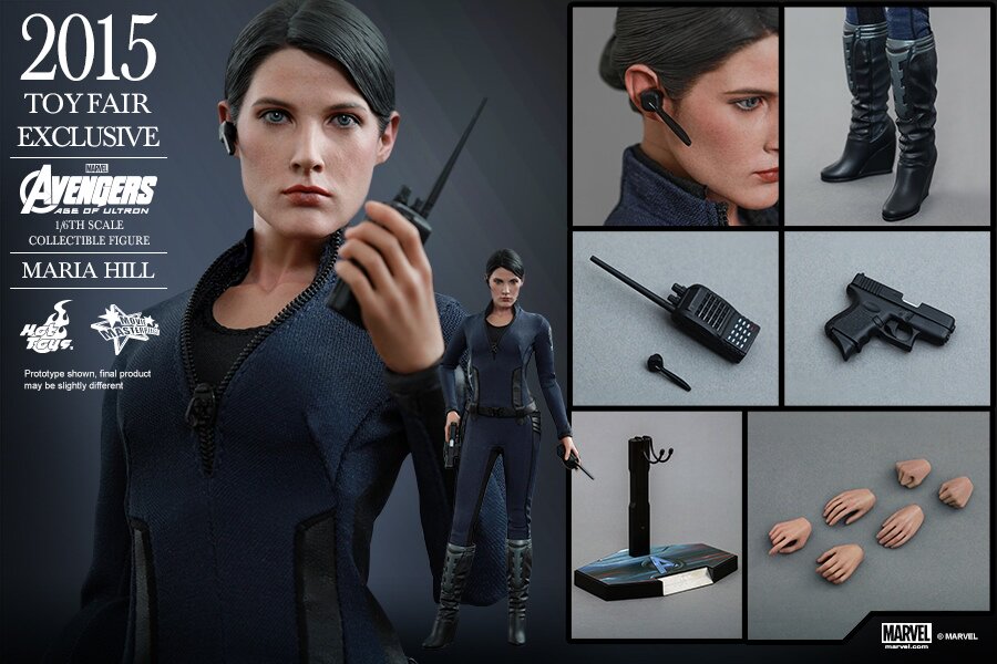 HotToys MMS305 Avengers 2 Agent Hill/Maria Hill 2015 Venue Limited Actionfigur