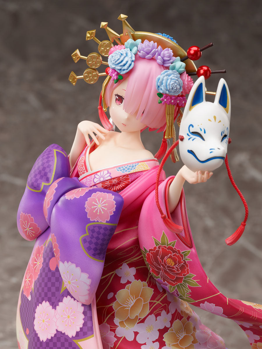 F:NEX Re:Zero - Ram, Courtesan Figure with Bonus