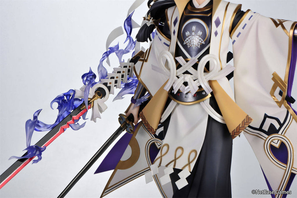 Twin Wings Studio Onmyoji Onikiri Frostwind White Hibiscus ver. Figure Desktop Ornament