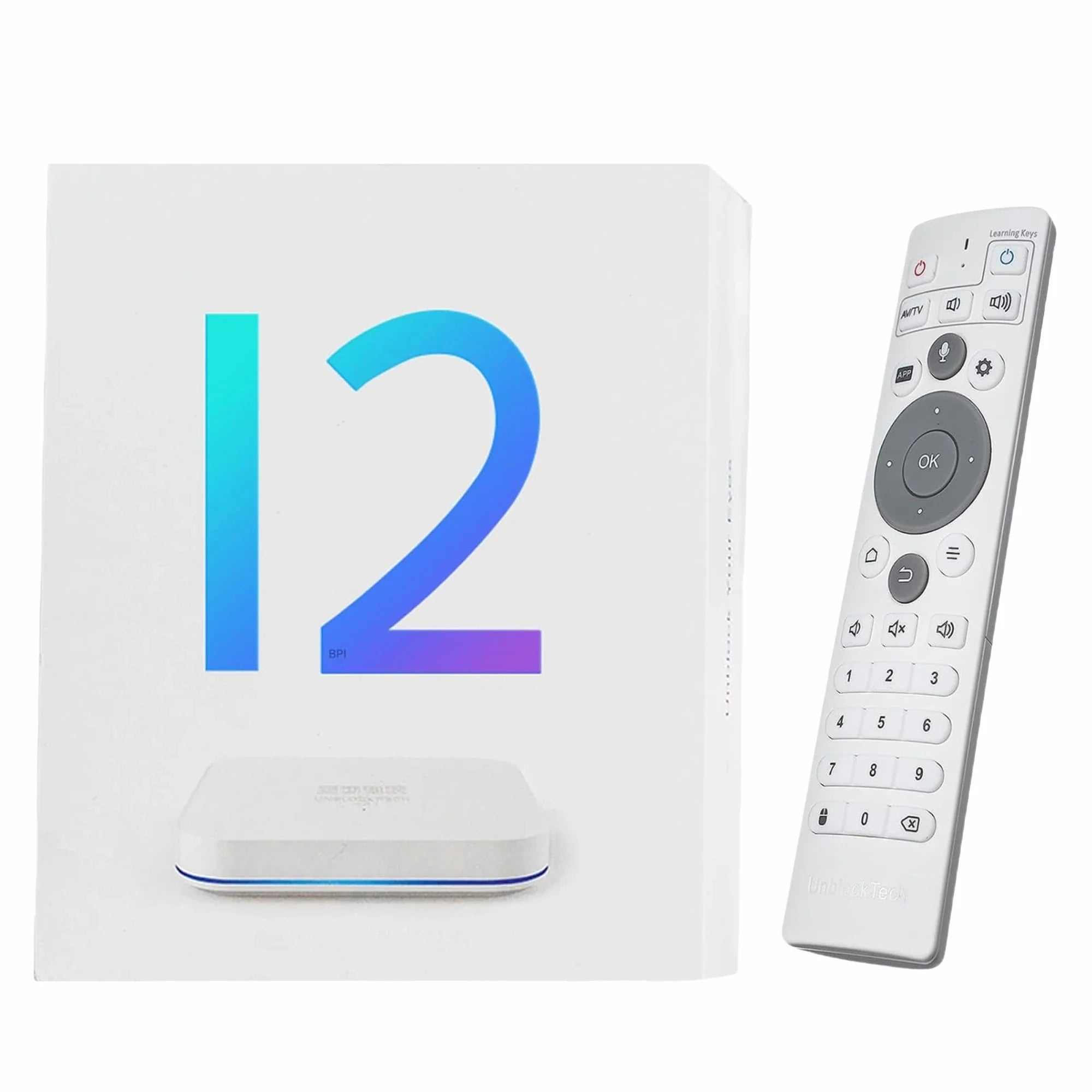 [Genuine]2025 NEW ARRIVAL UBOX12 Unblock TV Box best Android box vs ubox 11 evpad 11p hot in Korea Japan USA  Canada UK AU