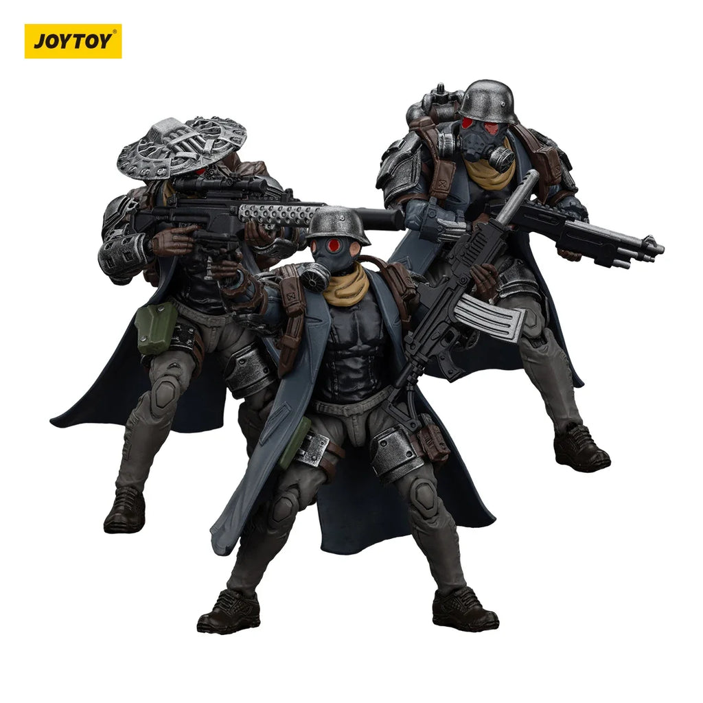 JOYTOY Dark Source 1/18 Action Figures Anime 10cm Shadow Jaeger squad Viper Jackal Raven