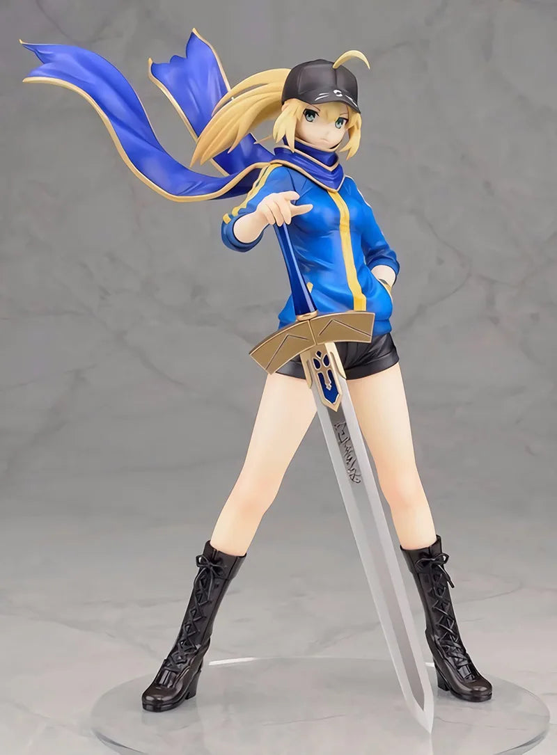 Kawaii Anime Saber Assassin Mordred 1/7 Complete PVC Action Figure Collectible Model Kids Toys Doll Gifts 23cm
