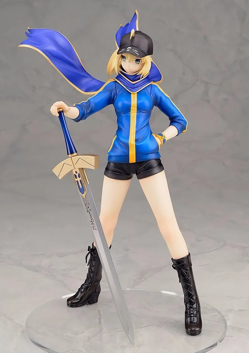Kawaii Anime Saber Assassin Mordred 1/7 Complete PVC Action Figure Collectible Model Kids Toys Doll Gifts 23cm