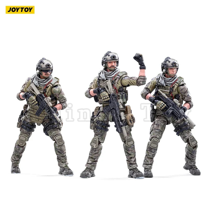 JOYTOY 1/18 Action Figure Hardcore US Navy Seals Anime Collection Military Model