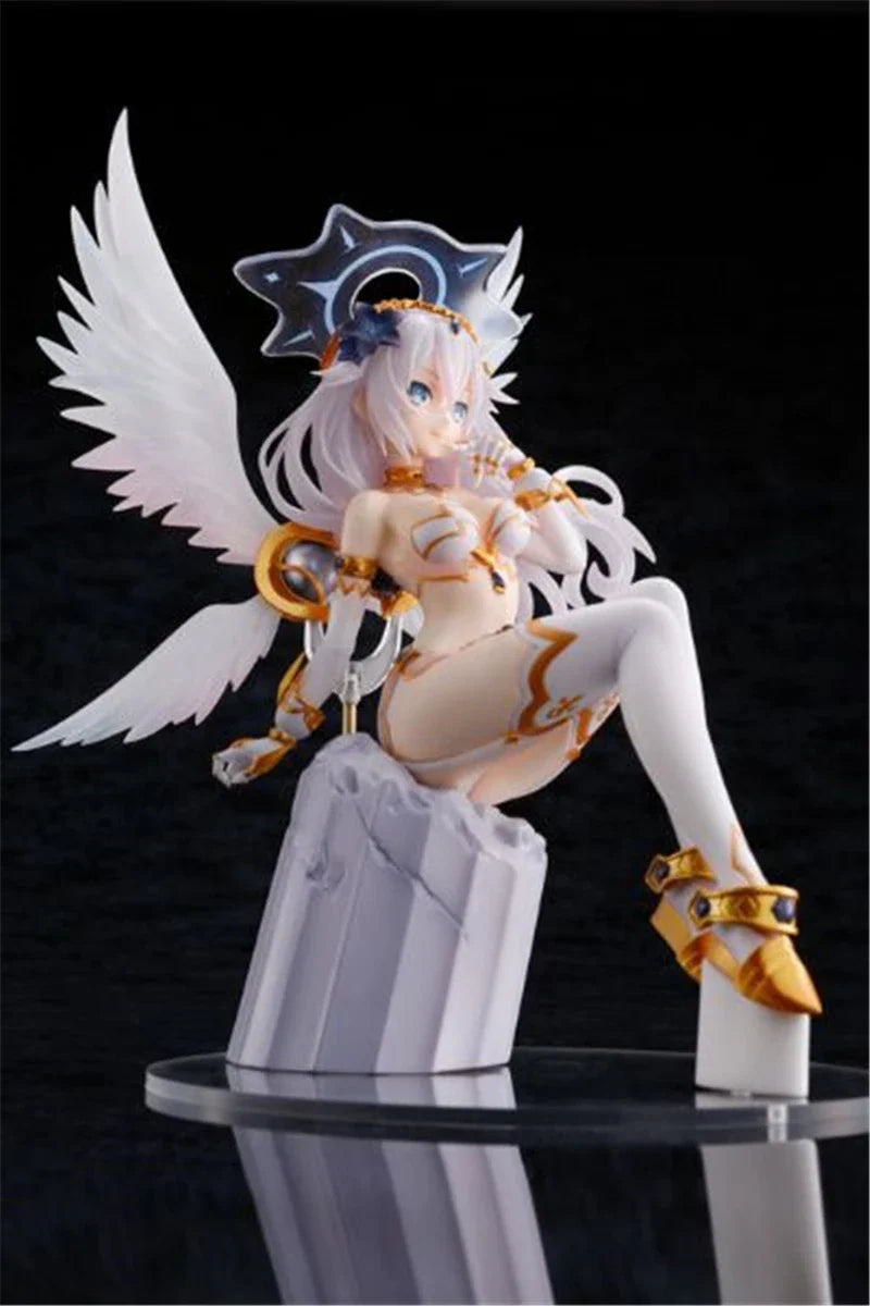Anime Hyperdimension Neptunia 4 Goddesses Online Black Heart Noire Neptune 1/7 Maßstab PVC Figur Sammlerstück Modell Spielzeug Puppe Geschenk