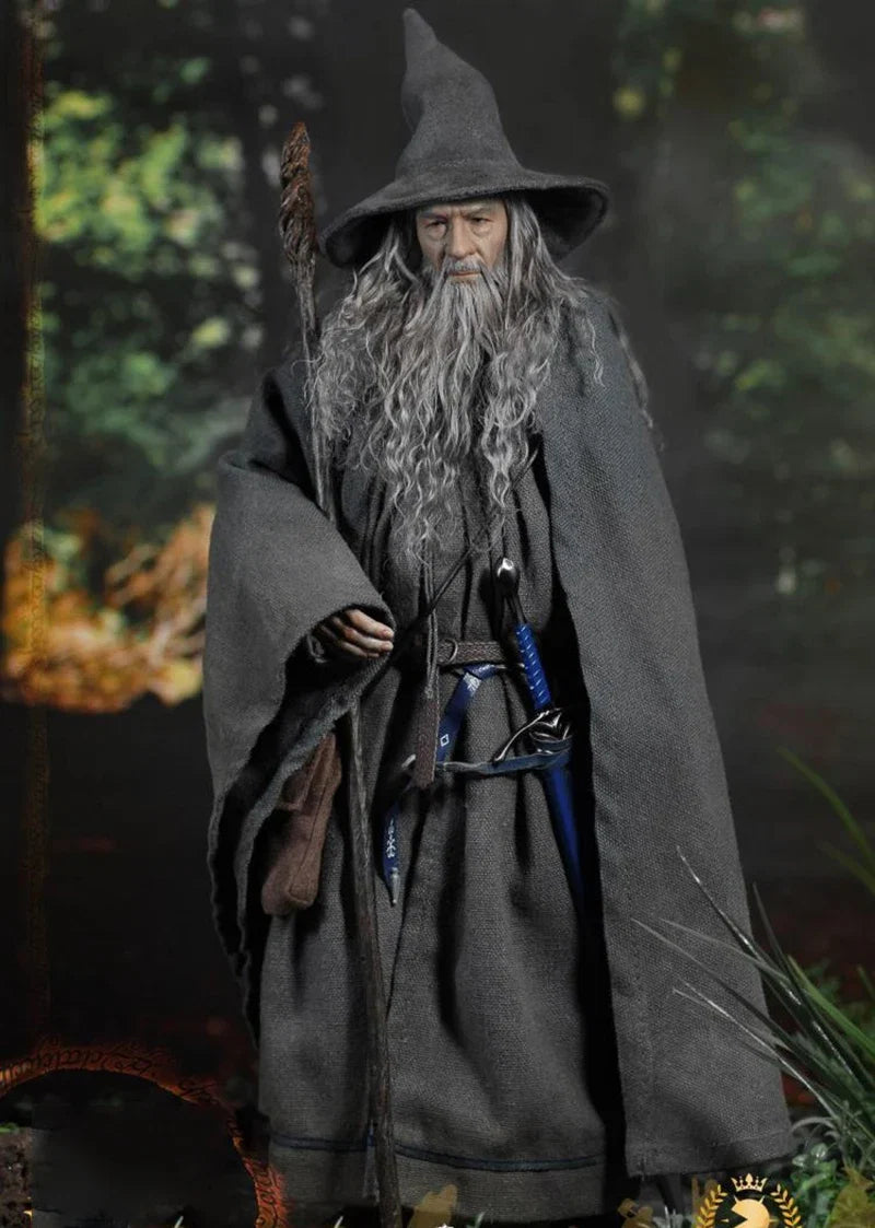 Asmus Toys Crw001 1/6 Men Soldier Crown Series Gandlaf The Grey Eye-Movable Wise Old Man 12" Action Figure Model For Fans Gifts