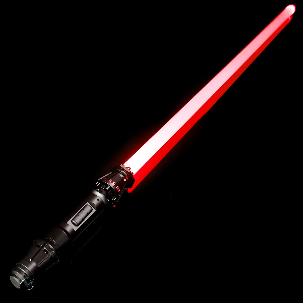 DamienSaber Rey Skywalker Lightsaber Sensitive Smooth Swing Metal Hilt Force Heavy Dueling Light Saber with Bluetooth 34 Fonts