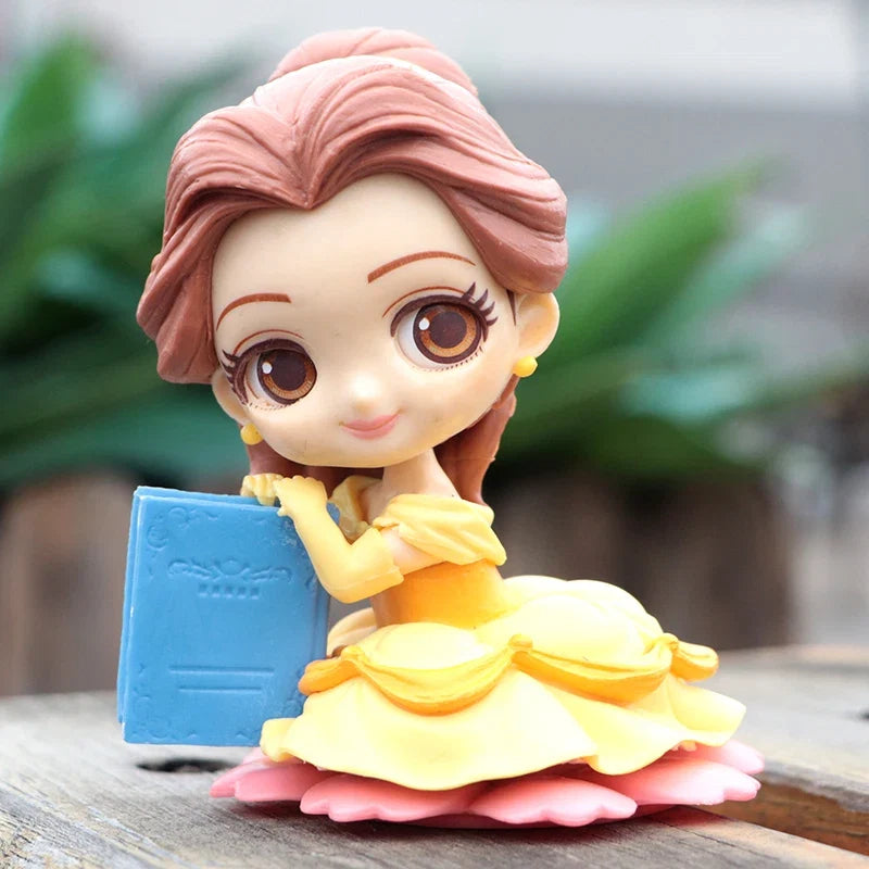 14 style Princess Q Posket  Mermaid Tinker Bell Cinderella Action Figures PVC Model Dolls decor birthday party Kids Toy