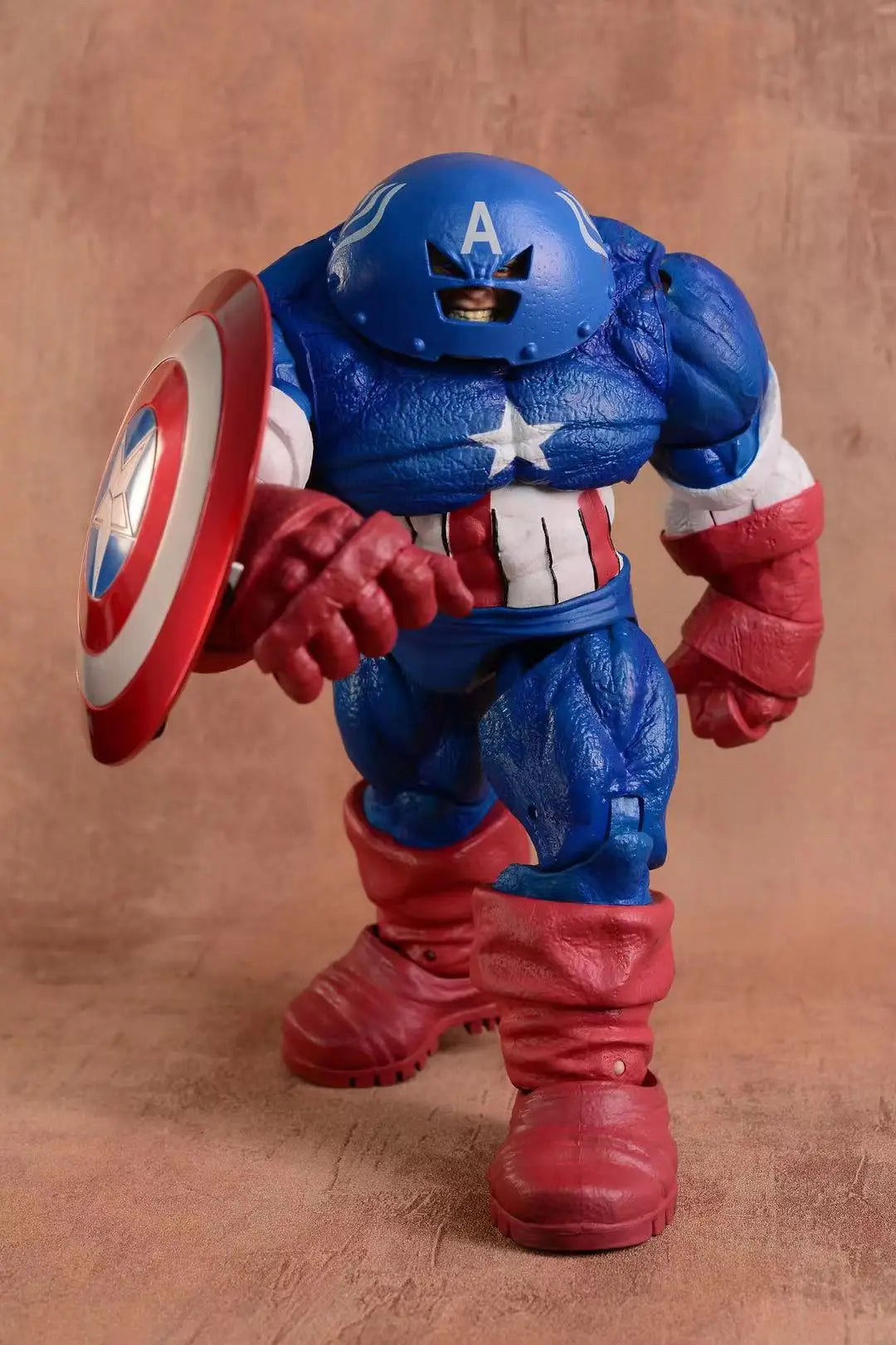 Marvel Select DST Juggernaut Captain American Custom 9" Loose Action Figure