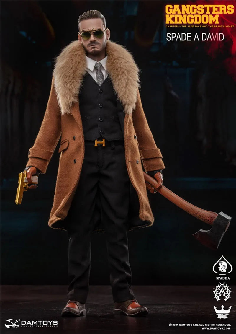 DAMTOYS GK022  Gangsters Kingdom 1/6 Spade A David full set 12'' Male Soldier Action Figure Model toys best collection gift