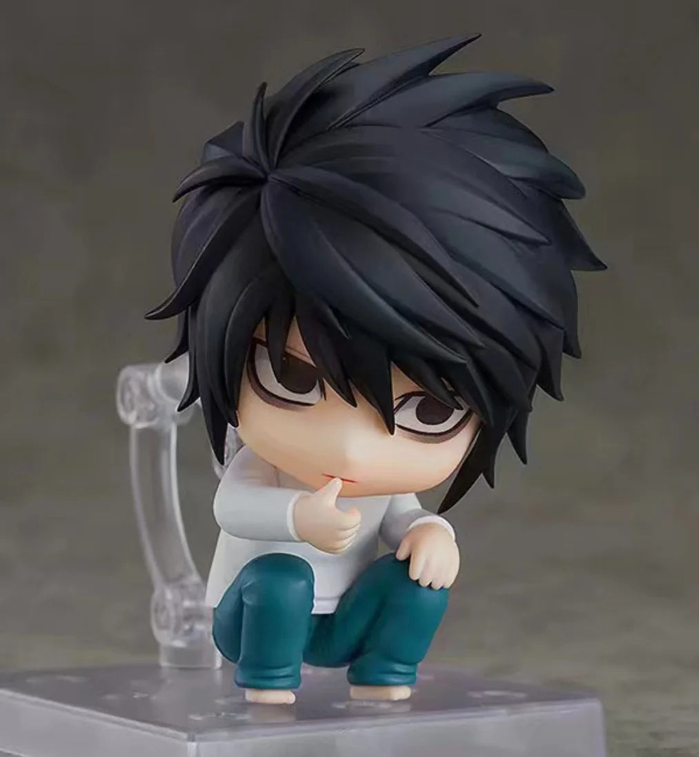 Anime Q-version Death Note Yagami Light 1200#1160# PVC Action Figure Collection Statue Model Toy 10cm