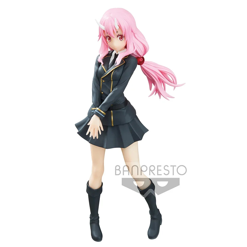 Bandai Original Instock 22Cm That Time I Got Reincarnated As A Slime Shion Secretary Trench Coat Pvc Action Figure Model Toys