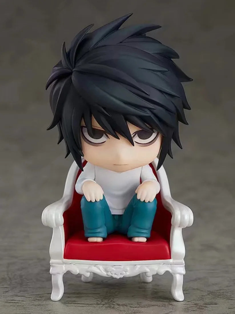Anime Q-version Death Note Yagami Light 1200#1160# PVC Action Figure Collection Statue Model Toy 10cm