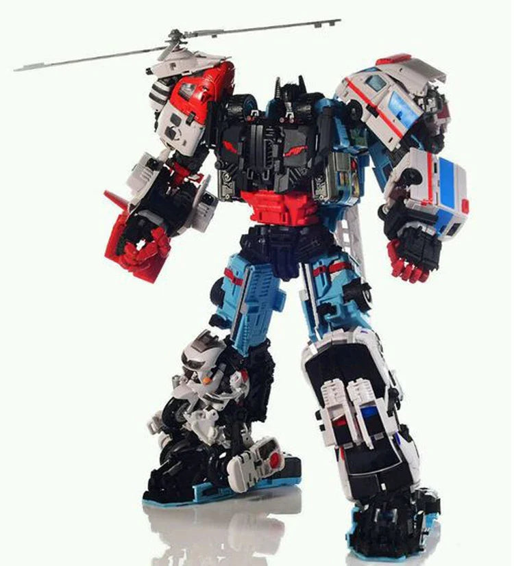 Transformation 5 In 1 Defensor Yes Model  YM-17 YM17 Vulcan Hot Spot  KO Action Figure Robot Model Collection Deformed Toys