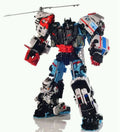 Transformation 5 In 1 Defensor Yes Model  YM-17 YM17 Vulcan Hot Spot  KO Action Figure Robot Model Collection Deformed Toys