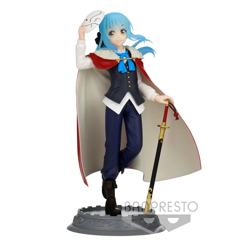 Bandai Original Instock 22Cm That Time I Got Reincarnated As A Slime Shion Secretary Trench Coat Pvc Action Figure Model Toys