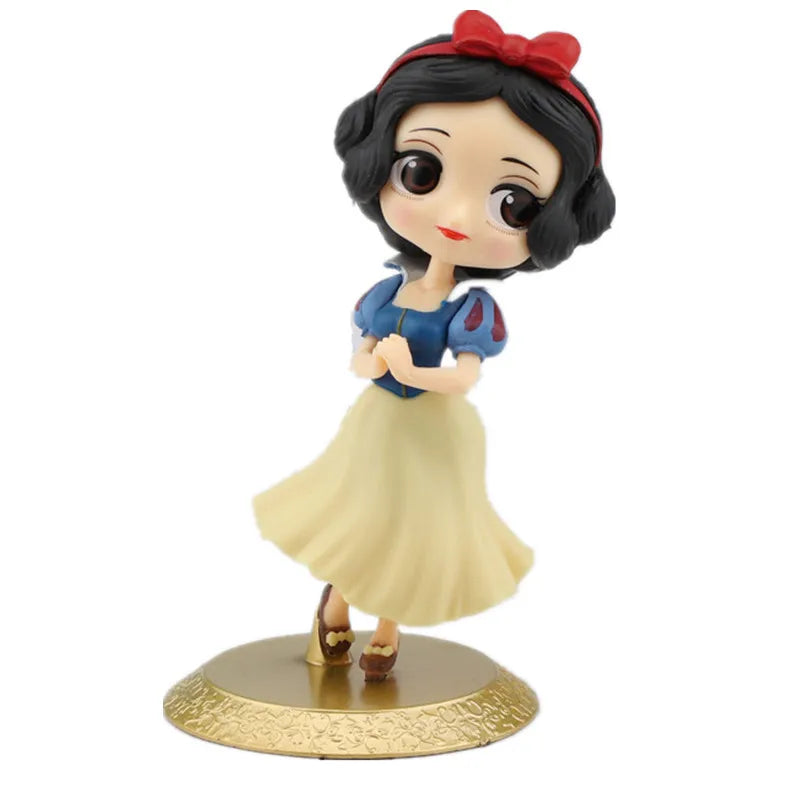 HOT 20+ Style Princess Q Posket Princess Snow Elsa & Anna clown PVC Anime Dolls Figures Collectible Model Kid Toys Gift