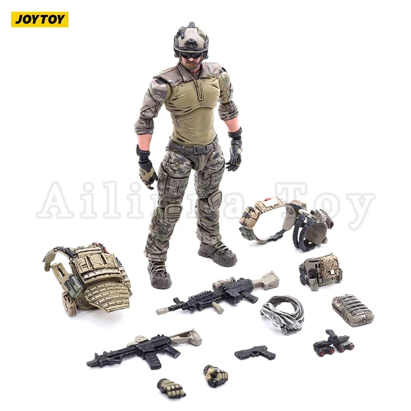 JOYTOY 1/18 Action Figure Hardcore US Navy Seals Anime Collection Military Model