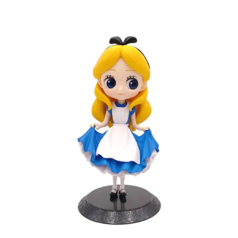 HOT 20+ Style Princess Q Posket Princess Snow Elsa & Anna clown PVC Anime Dolls Figures Collectible Model Kid Toys Gift