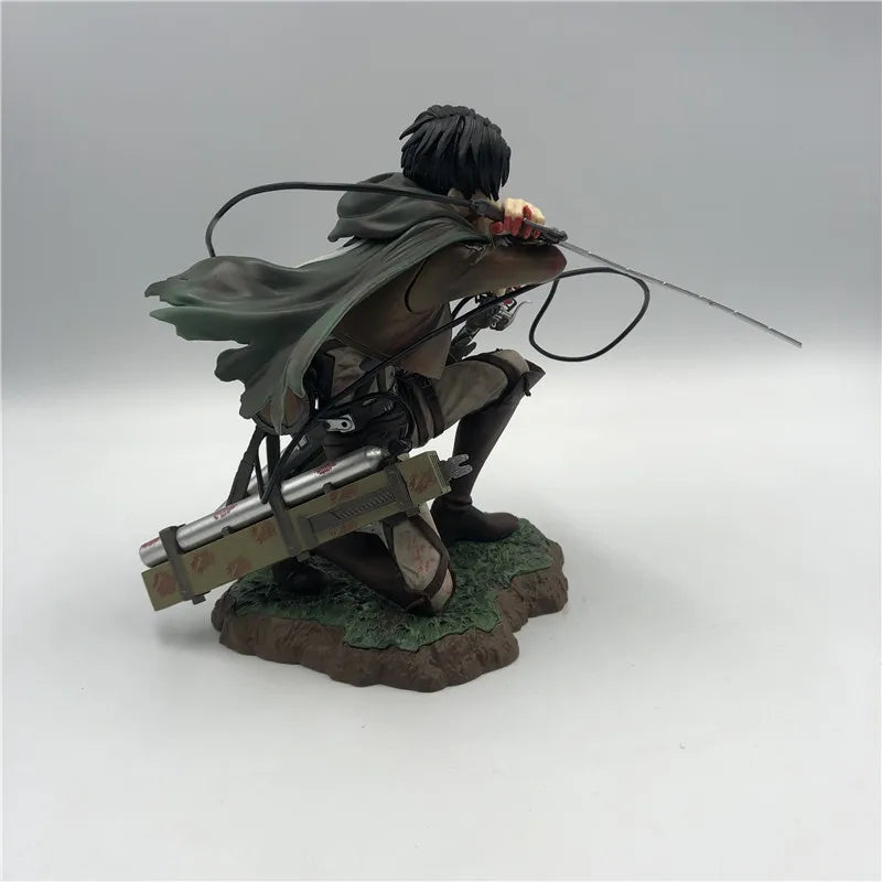 Figure Rival Ackerman Action Figure Package Ver. Levi PVC Action Figure Rivaille Collection Model Toys 18cm
