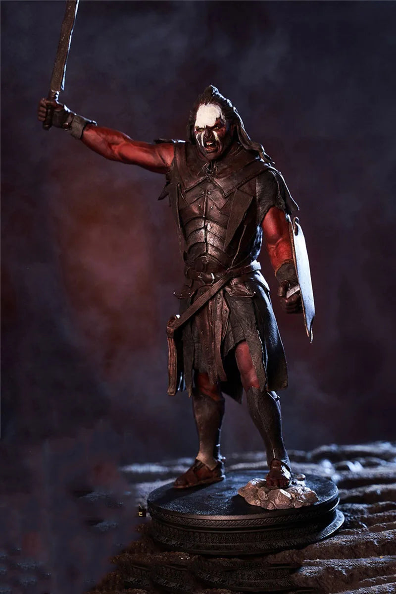 For Collection Asmus Toys LOTR8IN003 8 inches Full Set Strong Orc Lurtz Action Figure Model for Fans Gifts