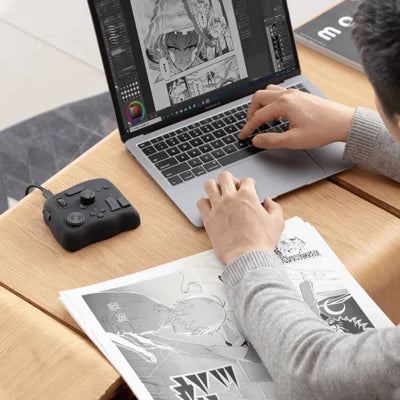 Tourbox Photo Video Editing Console Advanced Controller Simplify optimize Lightroom SAI Premi with Customized Creative inputs