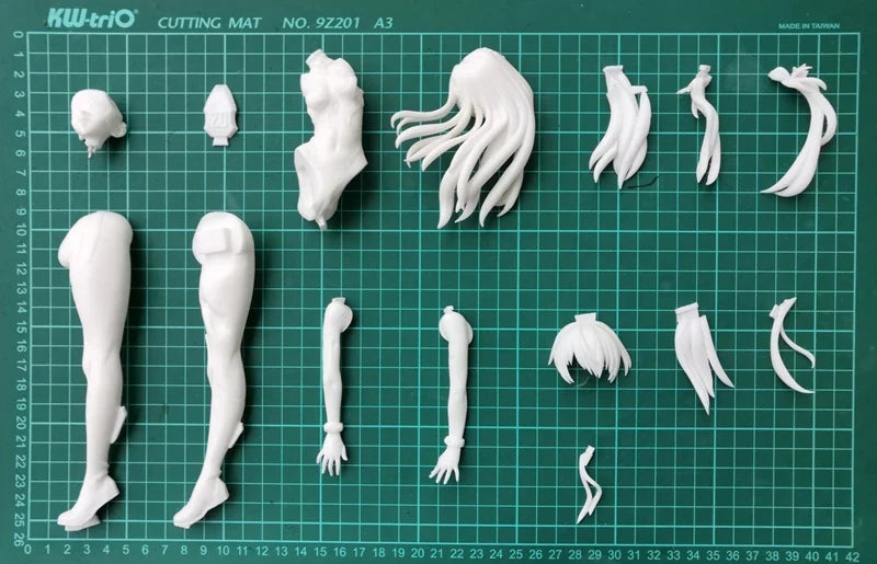 HD GK Resin Figure Kit 1/6 WF2020 Asuka  Unpainted Garage Resin Model Kit